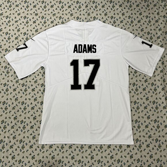 NFL Las Vegas Raiders White Jersey #17 Adams - Picture 5 of 6